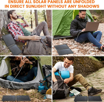 REDIGOO Portable 10W Solar Panel Charger, Mini Solar Panel with USB-C Outputs Compatible with Cell Phone Tablet, 2025 Latest Version Solar Charger for Cell Phone,Camping, Hiking, Backpacking