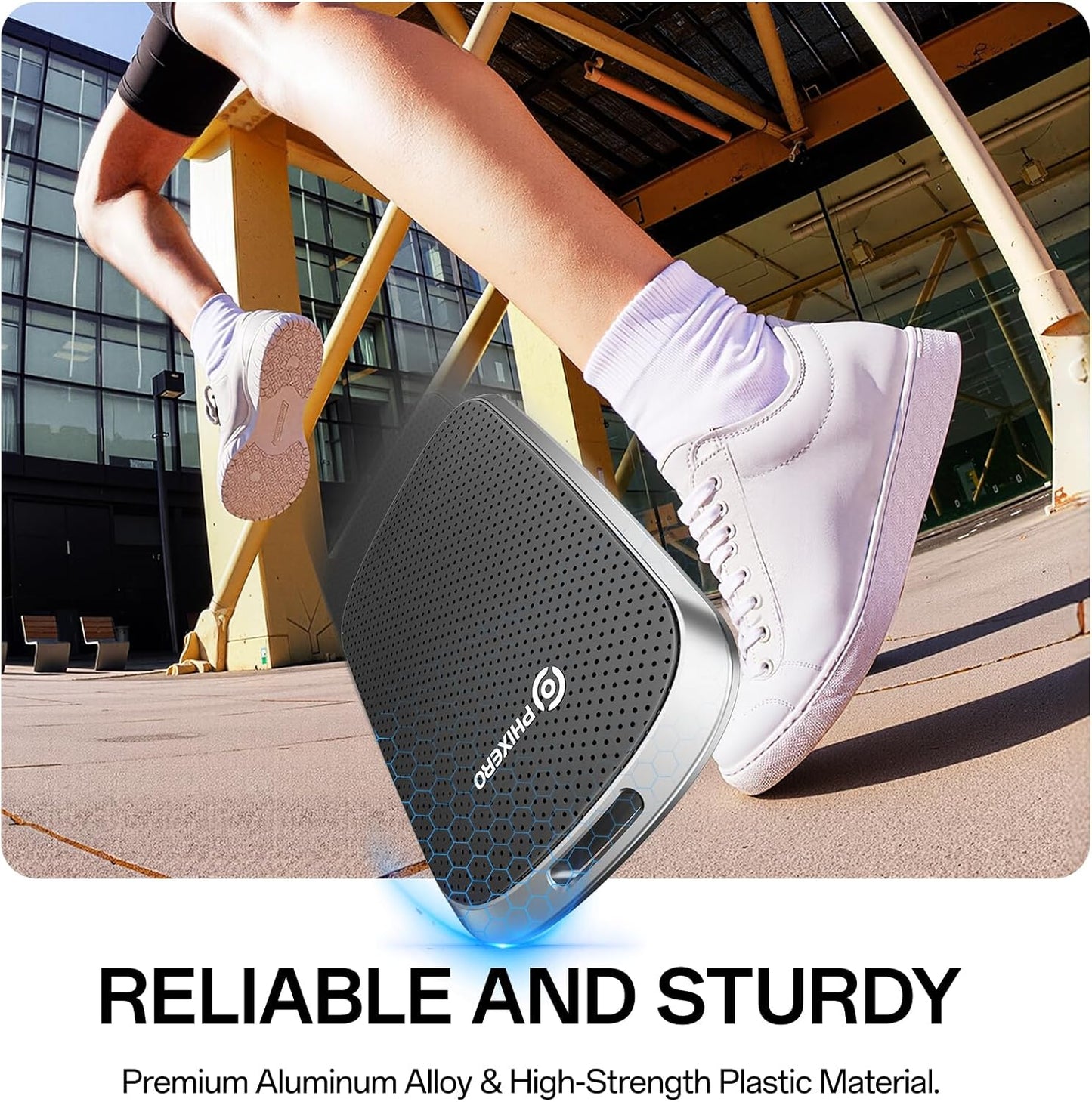 PHIXERO P5PLUS Portable SSD 4TB Up to 550MB/s, USB 3.2 Gen 2 External Solid State Drive，USB C to C&A for Smartphone，Tablet，PC，Labtop (Black)