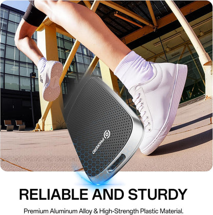 PHIXERO P5PLUS Portable SSD 2TB Up to 550MB/s, USB 3.2 Gen 2 External Solid State Drive，USB C to C&A for Smartphone，Tablet，PC，Labtop (Black)