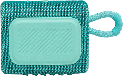 JBL Go 3 - Portable Mini Bluetooth Speaker, big audio and punchy bass, IP67 waterproof and dustproof, 5 hours of playtime, speaker for home, outdoor and travel (Teal)