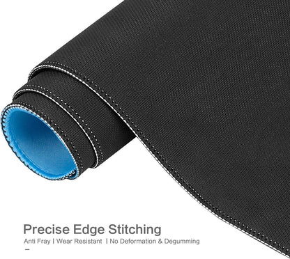 Lokigo Sunflower Mouse Pad Desk Pad Large Gaming Mouse Pad Floral Butterfly Non-Slip Rubber Base Mousepad Keyboard Writing Desk Mat for Home Office Work Study Gaming 31.5"x15.7", Flowers