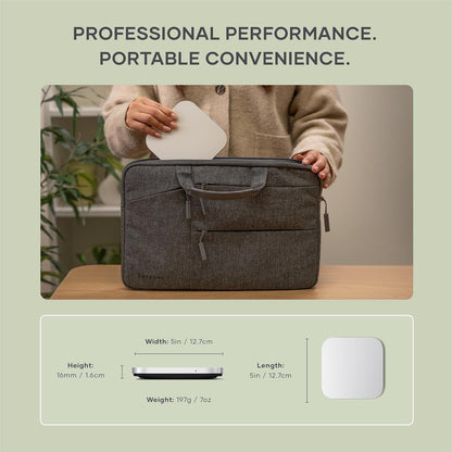 Satechi USB4 NVMe SSD Enclosure for Mac mini M4, M.2 NVMe SSD Enclosure with up to 40Gbps, up to 8TB, for Sizes 2280/2260/2242/2230mm – Compatible with Thunderbolt 5/4, USB4 (SSD Not Included)