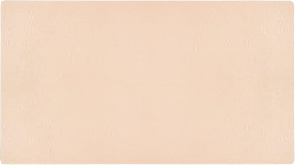 Nekmit Leather Desk Blotter Pad 36 x 20 Inches, Flat, Non-Slip, Waterproof, Apricot, Ideal for Office and Home and More