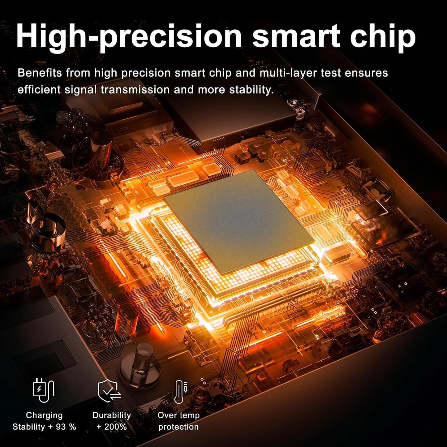 Y.D.F 7 Port HDMI Switch, 4k@60Hz HDMI Switcher 7 in 1 Out HDCP 2.0 Manual HDMI 2.0 Hub Support 3D Compatible with Nintendo Switch/OLED/Xbox/ PS5/4 Blu-Ray Player Fire Stick Roku Apple TV Chromeca