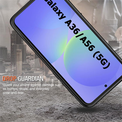 Battery Case for Galaxy A36/A56,Enhanced 10000mAh Portable Protective Wireless Charging Case Support Carplay Compatible with Galaxy A36/A56(6.7 inches),Rechargeable Extended Battery Charger Case-Black