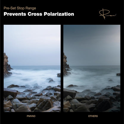 PolarPro 82mm Peter McKinnon Mist VND Camera Filter - 2-5 Stop Variable Neutral Density Lens Filter for DSLR/Mirrorless Pro Video – for Cinematic Shutter Speed Control + Diffusion