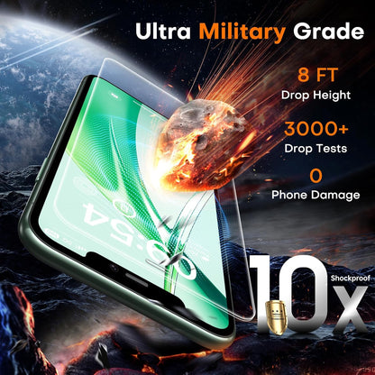 TOCOL for iPhone 11 Pro Max Screen Protector/iPhone Xs Max Screen Protector 9H Hardness Military Grade Shatterproof HD Tempered Glass Easy Installation Case Friendly 2 Pack