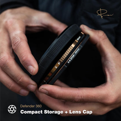 PolarPro 95mm Peter McKinnon VND Camera Filter - 2-5 Stop Variable Neutral Density Lens Filter for DSLR/Mirrorless Professional Video – PMVND Signature Edition II for Cinematic Shutter Speed Control