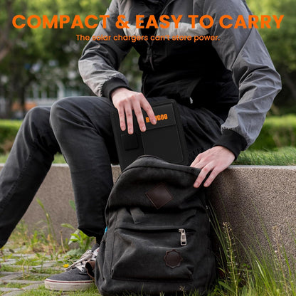 REDIGOO Portable 10W Solar Panel Charger, Mini Solar Panel with USB-C Outputs Compatible with Cell Phone Tablet, 2025 Latest Version Solar Charger for Cell Phone,Camping, Hiking, Backpacking