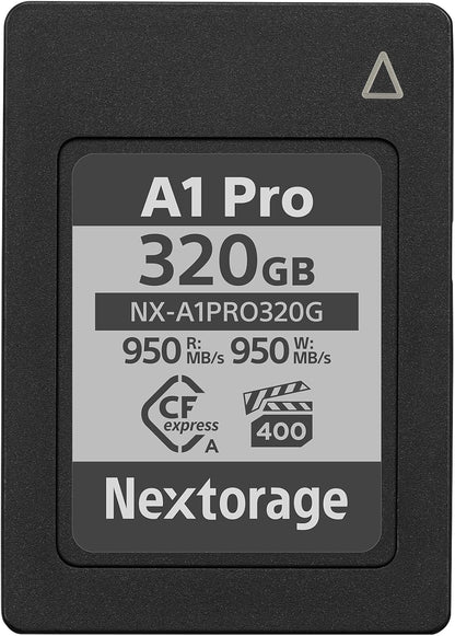 Nextorage Japan CFexpress Type A Card NX-A1PRO 320GB VPG 400 Urtla Fast Read 950MB/s Write 950MB/s