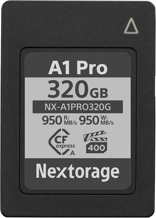 Nextorage Japan CFexpress Type A Card NX-A1PRO 320GB VPG 400 Urtla Fast Read 950MB/s Write 950MB/s