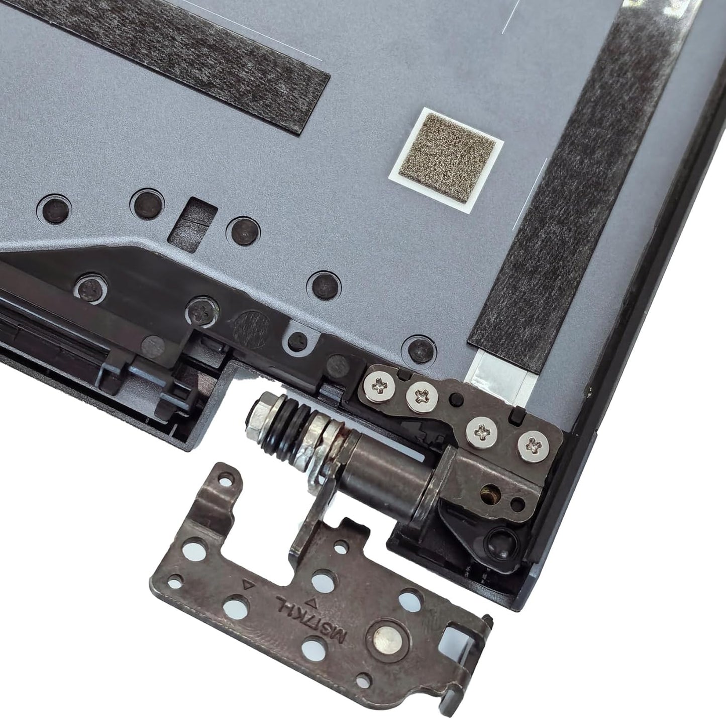 Replacement LCD Back Cover Rear Case Top Lid Hinges with Front Bezel for MSI GE76 GP76 Raider 11UG 11UH 11UE 12UG 12UE 9S7-17K314 MS-17K3 Series Laptop 3077K1A412 3077K1A412Y