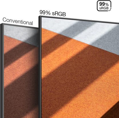 KOORUI Monitor 27 Inch 1080p PC Monitor 3000:1 Contrast Ratio with HDMI VGA for Office and Home, 99% SRGB, Frameless, Eye Care, Tilt Adjustment, VESA Mountable, Black