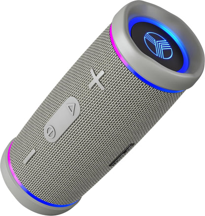 TREBLAB HD77 Bluetooth Speaker - Powerful 360° Sound with Impactful Bass, 30W Portable Wireless Audio, 20H Battery, IPX7 Waterproof, TWS Stereo, Shockproof Design for Outdoor, Beach, Pool, Jobsite