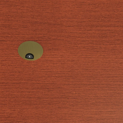 2 Pack Desk Grommet 2 Inch 50mm, Zinc Alloy Computer Desk Wire Hole Cover, Office Desktop Cord Cable Hole Metal Ring, Bronze Tone