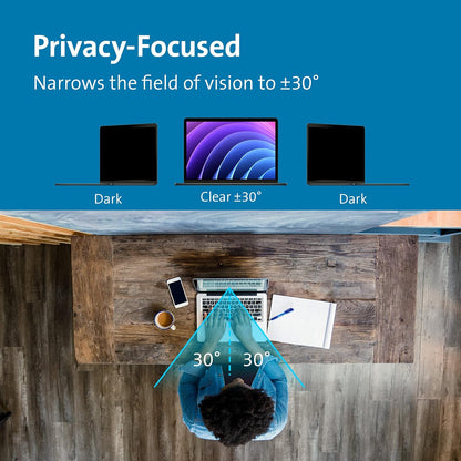 Kensington MagPro™ Magnetic Laptop Privacy Screen 15.6 inch, Removable 16:9 Laptop Privacy Filter Shield, Anti-Glare, Blue Ray Reduction, Compatible with HP/Dell/Acer/Asus/Lenovo (K58353WW)