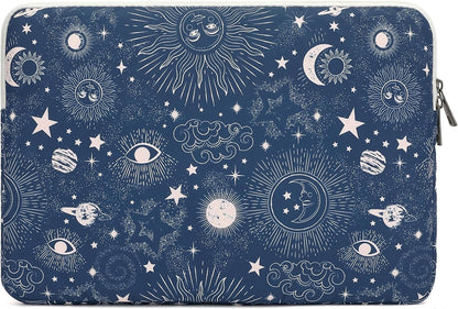 Canvaslove Laptop Sleeve Case Cover with Pocket for MacBook Pro 14 inch and 14 inch-14.4 inch HP, Lenovo, Dell, ASUS, Acer Notebook Computer（Sol De Mayo）