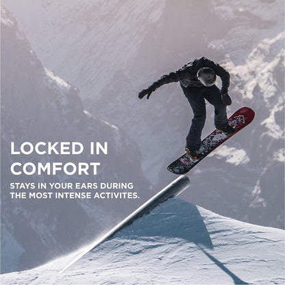 Foam Masters Memory Foam Ear Tips for AirPods Pro 1st & 2nd Gen | Comfortable | Secure | Better Noise Cancellation | Version 3.0 Replacement Buds (Small - 3 Pairs, White)