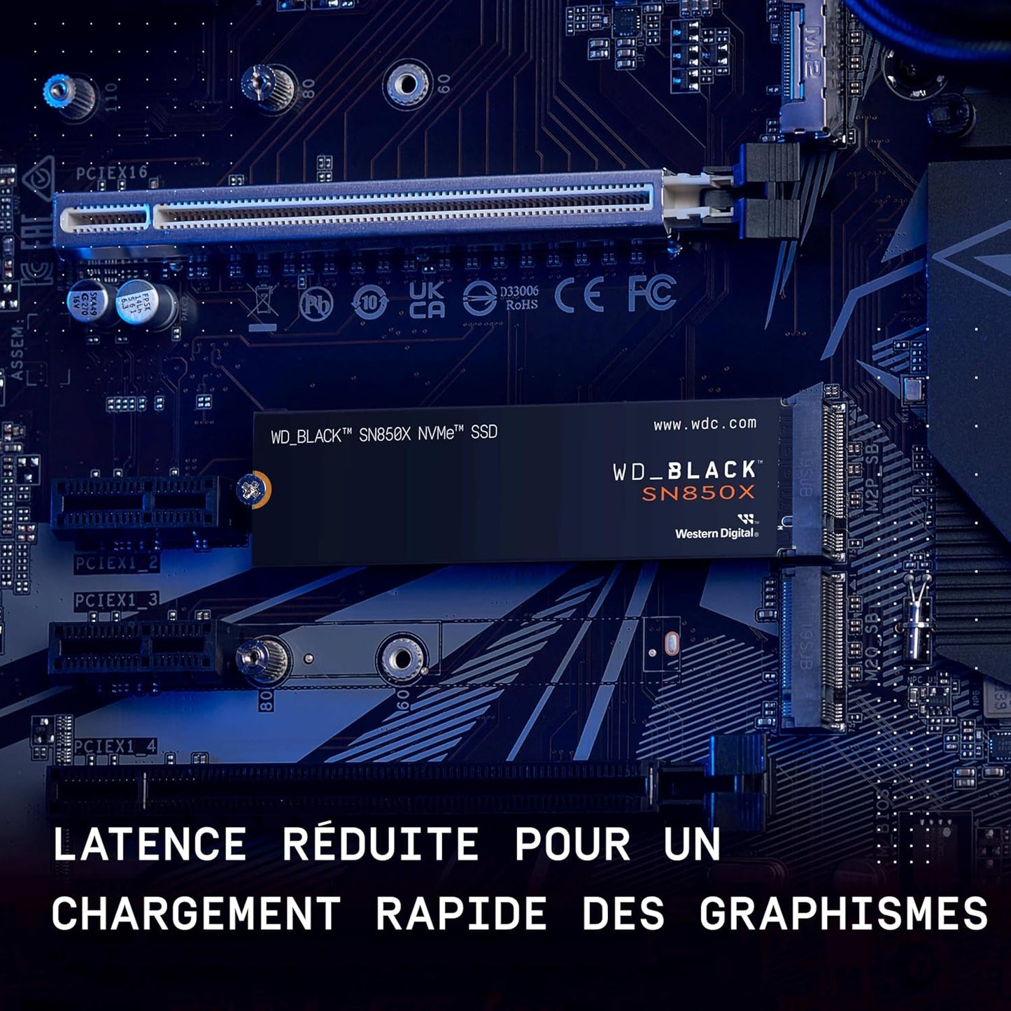 WD_BLACK 8TB SN850X NVMe Internal Gaming SSD Solid State Drive - Gen4 PCIe, M.2 2280, Up to 7,200 MB/s - WDS800T2X0E