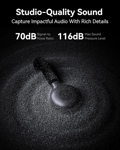 Hollyland Lark M2S Combo (Camera RX+USB-C RX+ Lightning Cable) Wireless Microphone for iPhone/Camera/Android/PC, Titanium Clip, Noise Cancelling, 30H Use, Vlog, Interview, Content Creation