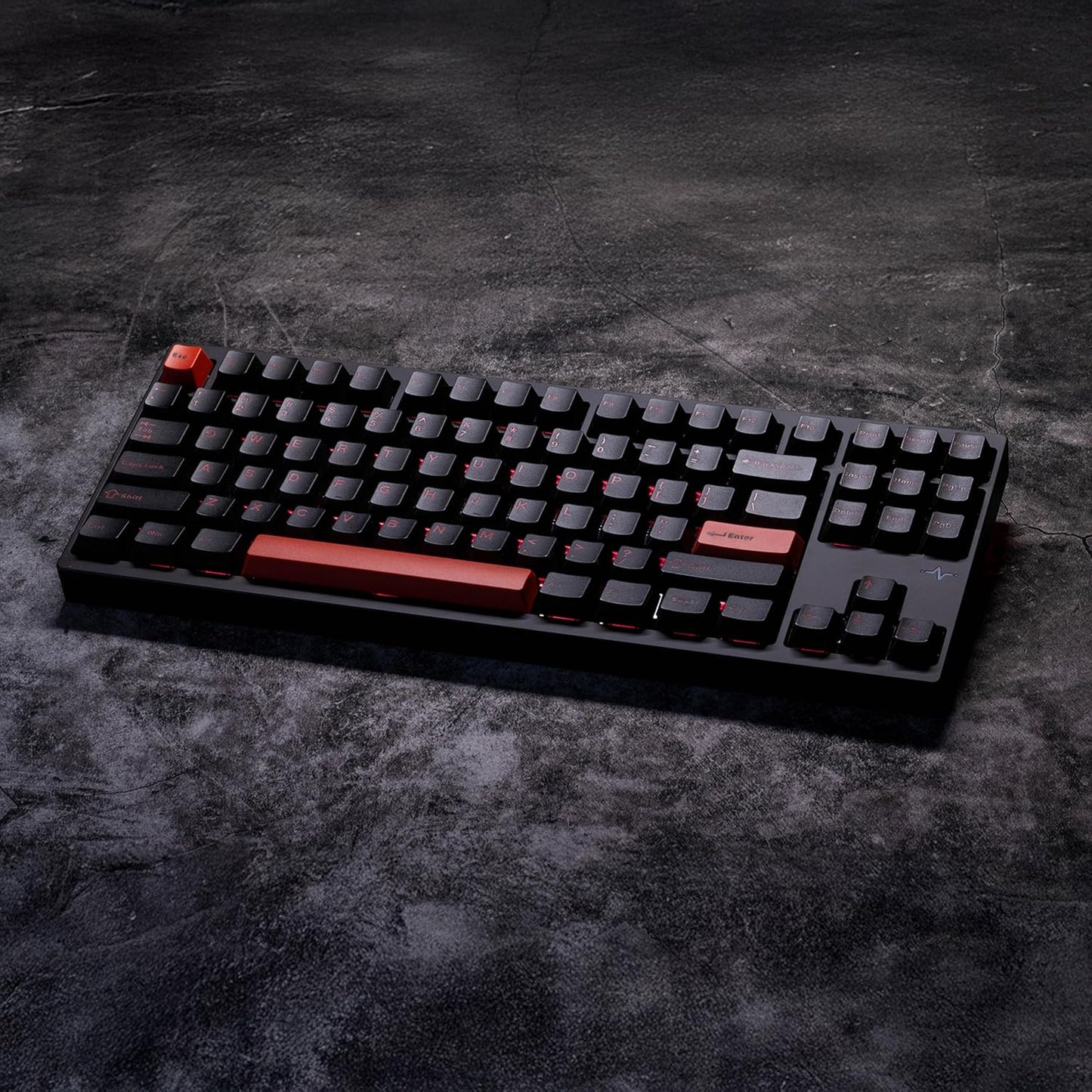 KEEBMONKEY WOBKEY Crush 80 Reboot CNC Aluminum 5-Second Quick-Release Triple-Mode Connectivity Mechanical Keyboard with Superior Acoustics (Pro Black)