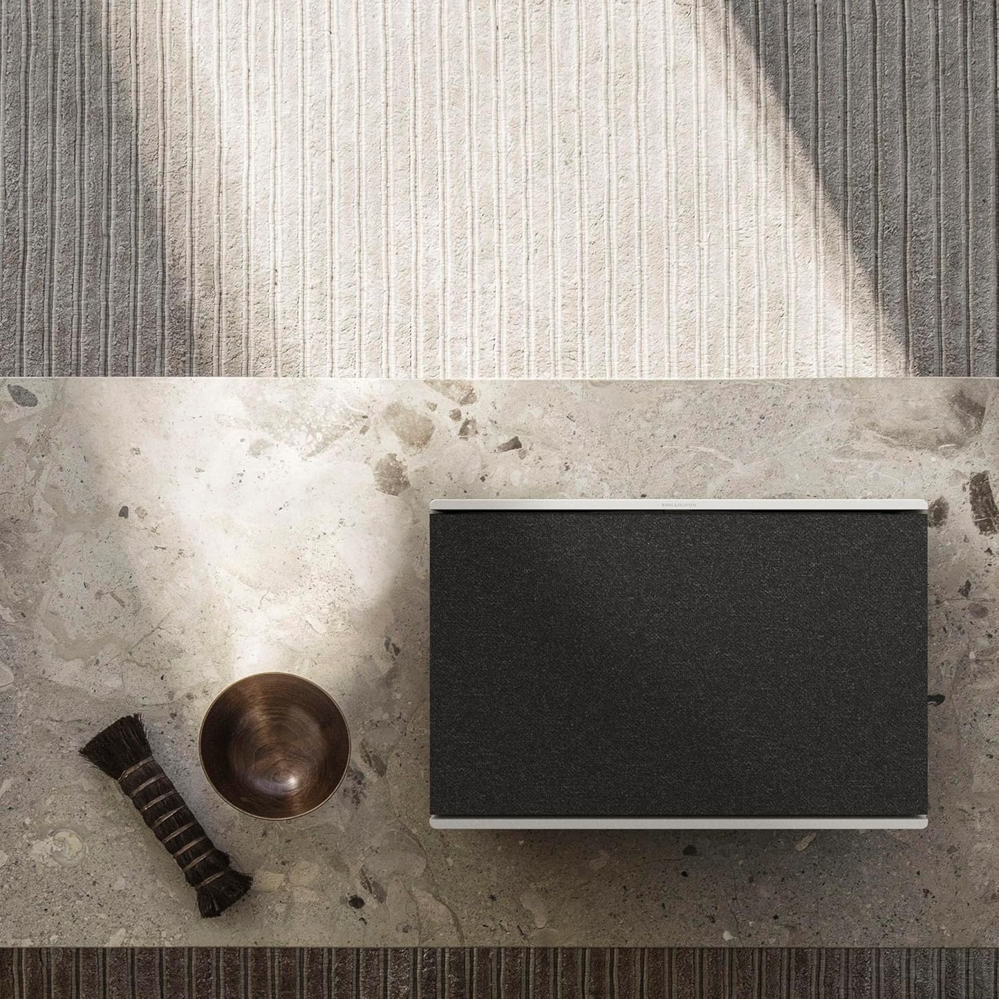 Bang & Olufsen Beosound Level Portable Wi-Fi Multiroom Speaker, Natural Aluminum/Dark Grey