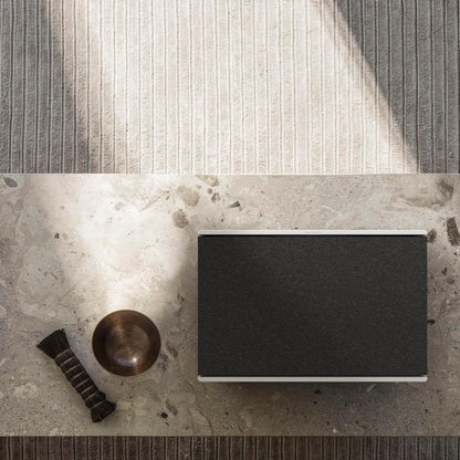 Bang & Olufsen Beosound Level Portable Wi-Fi Multiroom Speaker, Natural Aluminum/Dark Grey
