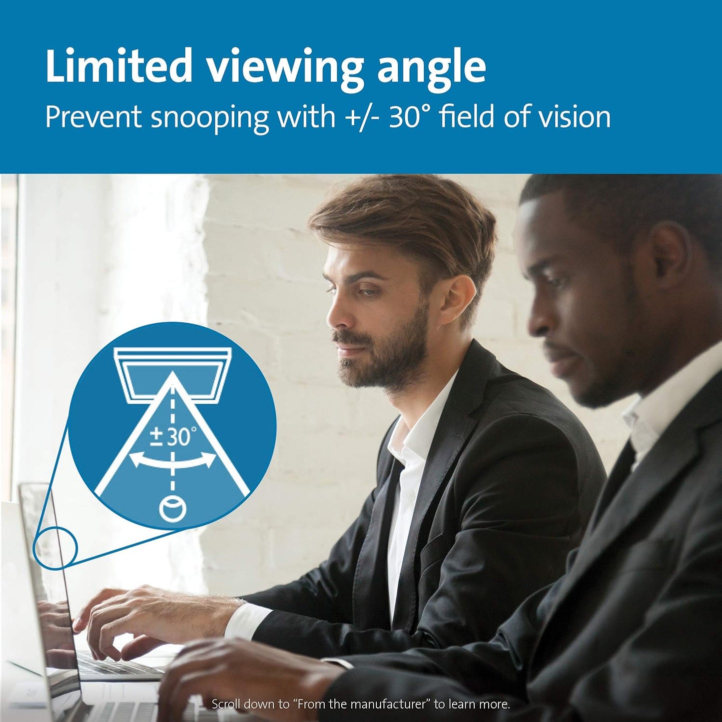 Kensington MP13 Magnetic Macbook Pro Privacy Screen for 13 inch (2016-2022, M1, M2)/ Macbook Air 13 inch (2018-2021, M1), Removable Laptop Privacy Filter, Macbook Mac Screen Protector, K64490WW