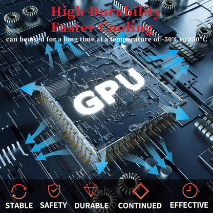 HY-510-25g Thermal Conductivity: >1.93W/m-k CPU Thermal heatsink Paste Silicone Grease Compound Non-Conductive for pc CPU gpu PS4 25Gram