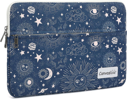 Canvaslove Laptop Sleeve Case Cover with Pocket for MacBook Pro 14 inch and 14 inch-14.4 inch HP, Lenovo, Dell, ASUS, Acer Notebook Computer（Sol De Mayo）