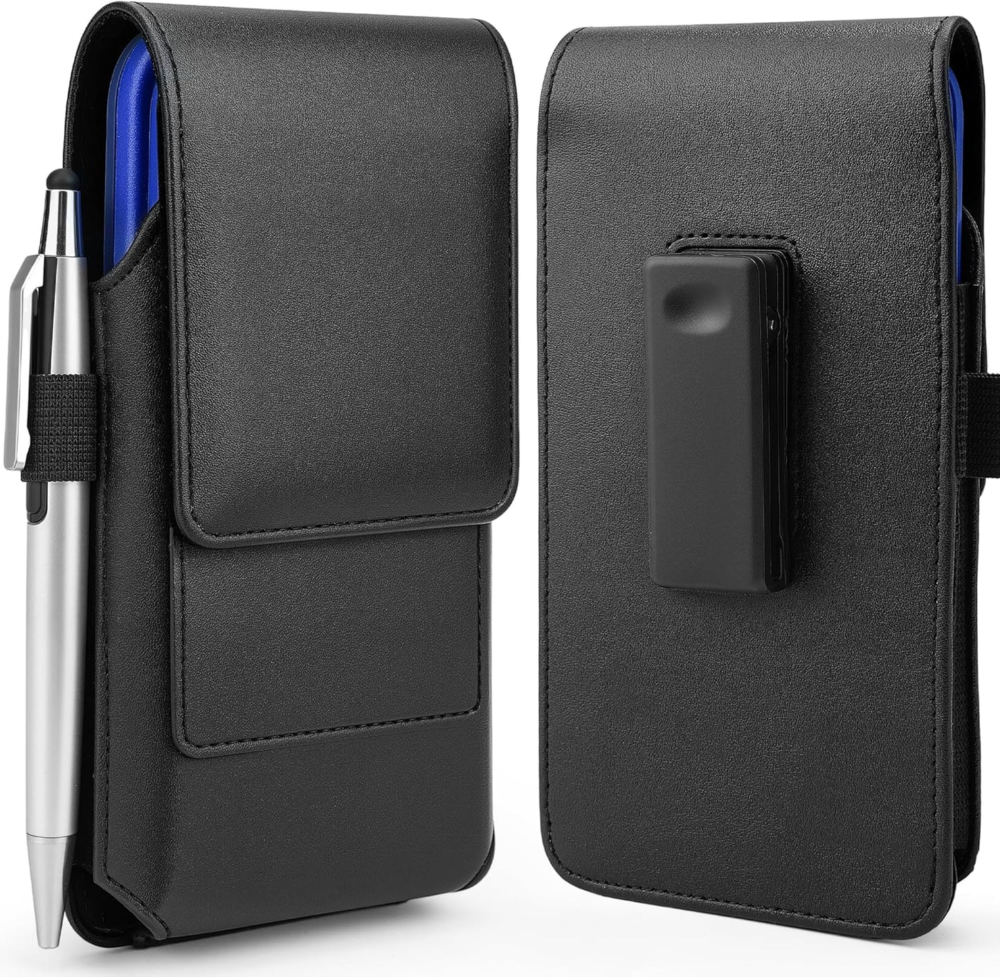 Mopaclle Phone Holster with Rotating Belt Clip, Rugged Cell Phone Belt Holder for Galaxy S25/S24/S23/S22 Ultra, Note 20 Ultra, A56, F36 Series – Fits with Case On, for Men Women