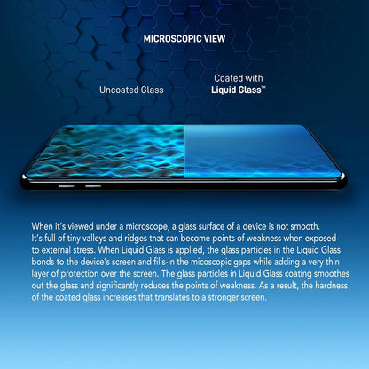 LIQUID GLASS Screen Protector With $250 Protection Coverage | Wipe On Scratch and Shatter Resistant Nano Technology for All Phones Tablets and Smart Watches - Universal Fit (New and Advanced)