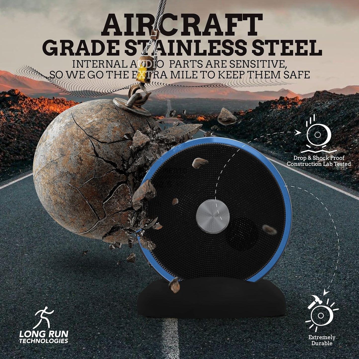 Paired Bluetooth Speakers - Surround Sound Stereo Pairing Linkable for Home TV Car