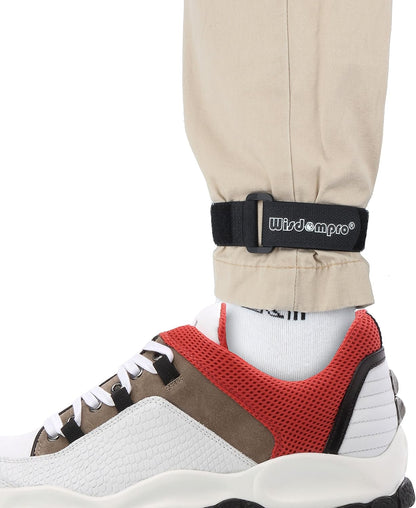 12 Pack 1 x 18 Inches Hook and Loop Reusable Fastening Cable Tie Down Straps by Wisdompro - Reusable, Durable Functional Cinch Strap to Keep Your Home, Office, Workspace from Tangled Messes of Cords