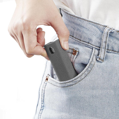 YTT Touchscreen Mist Cleaner, Screen Cleaner, for All Phones, Laptop and Tablet Screens,Two in One Spray and Microfiber Cloth (Grey)