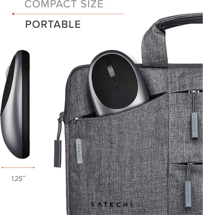 Satechi M1 Wireless Bluetooth Mouse, USB-C Rechargeable, Compact & Portable, for Mac/Windows, Compatible with M4/M3/M2 MacBook, Pro, Air/iMac/iPad Pro, iPhone 16/15/14 & More - Space Gray