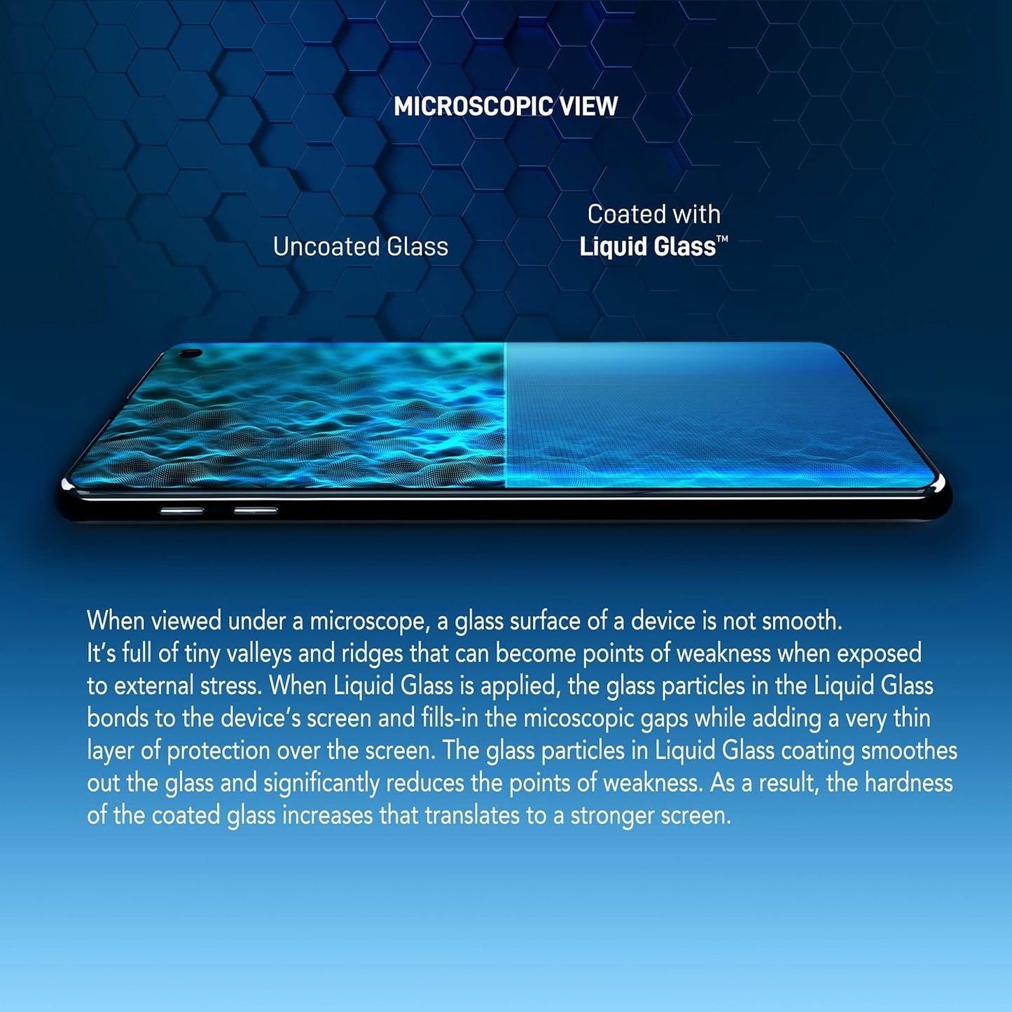 LIQUID GLASS Screen Protector Wipe On Scratch and Shatter Resistant Nano Protection for All Phones Tablets Smart Watches - Universal (New and Advanced)