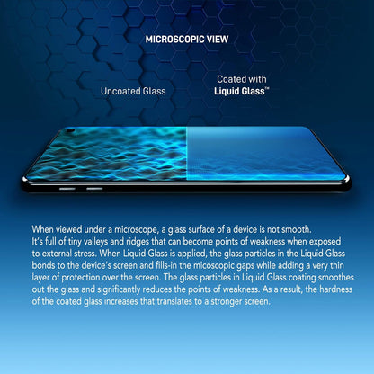 LIQUID GLASS Screen Protector Wipe On Scratch and Shatter Resistant Nano Protection for All Phones Tablets Smart Watches - Universal (New and Advanced)