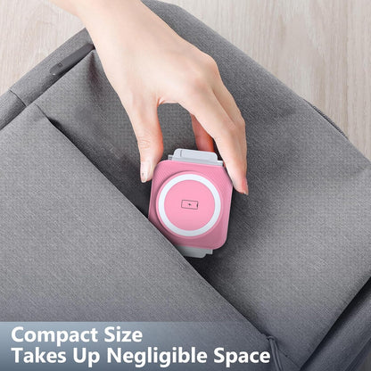 Travel Charger for Samsung Multi Devices, Foldable 3 in 1 Wireless Charging Station Fast Charging Stand/Pad Compatible for Samsung Galaxy S25/S24/S23/S22/S21/Note20 Galaxy Watch8/7/6/5/4/Galaxy Buds4