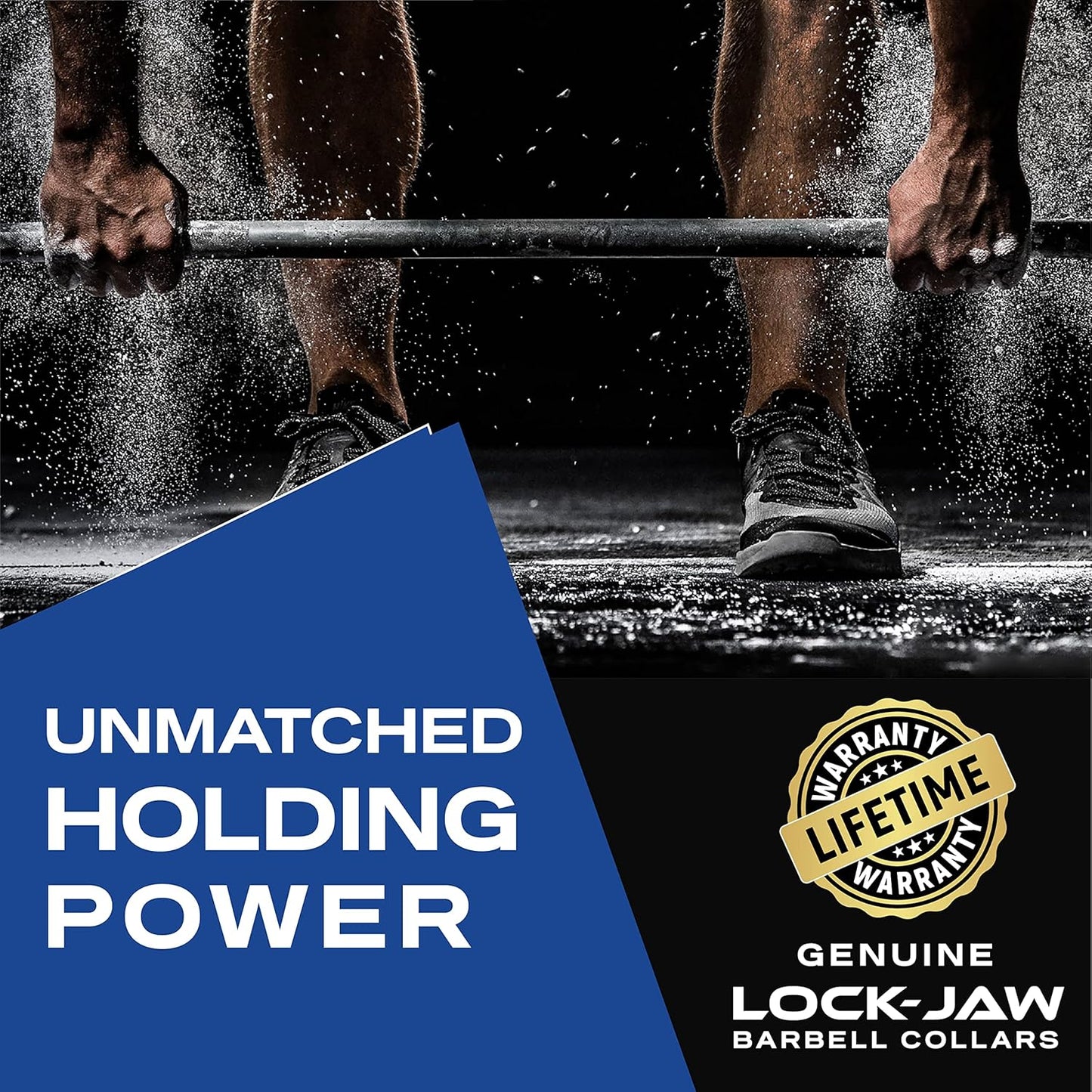 Lock-Jaw PRO 2 Barbell Collar - Quick Release Barbell Clamp