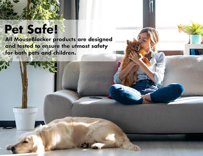 1000x Powerful Plug-in Ultrasonic Mouse and Rodent Deterrent for Buildings, Garages, Attics and More. Works with All Rodents. Ultrasonic Rodent Repeller, Band