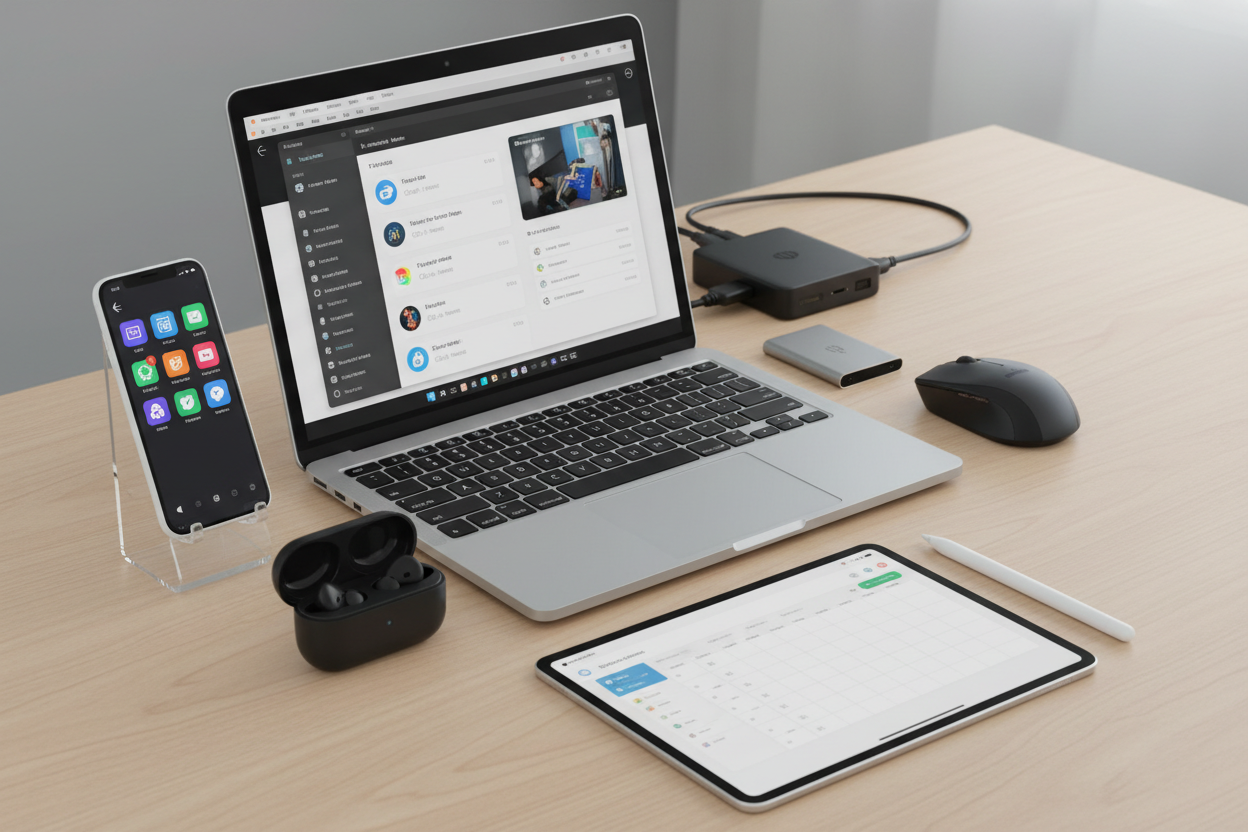 Mobile & Computer Tools – Gadgets that boost productivity (make it real photo0