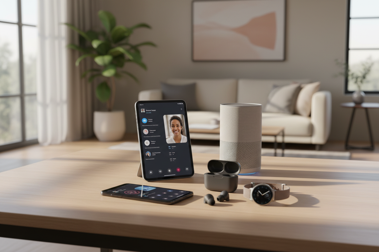 Smart Electronics for a Smarter Life. (make it real photo)